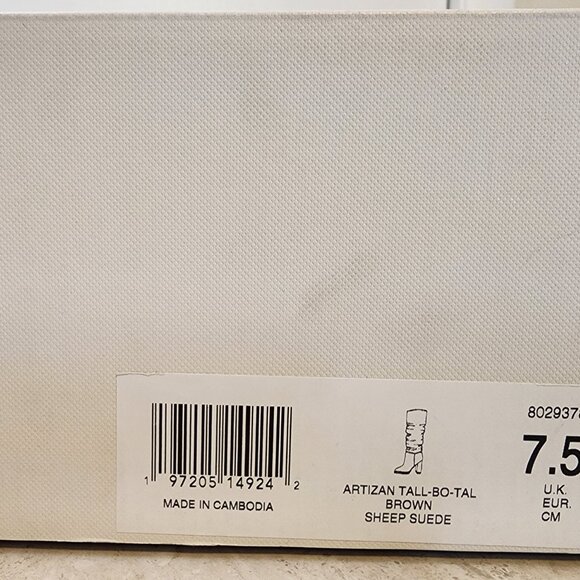 Lauren Ralph Lauren Womens Artizan II Tall Slouch Tobacco - c002 - Picture 9 of 9